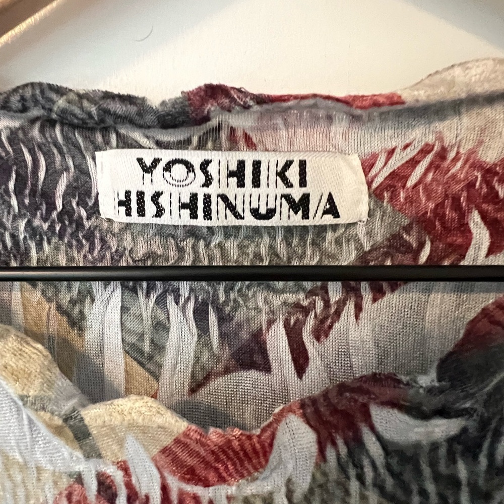 Yoshiki Hishinuma Artistic Patterned Long Dress - Picture 3 of 8